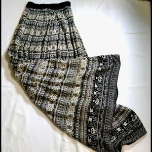 Primark Atmosphere Cream Colour Maxi Pleated Skirt